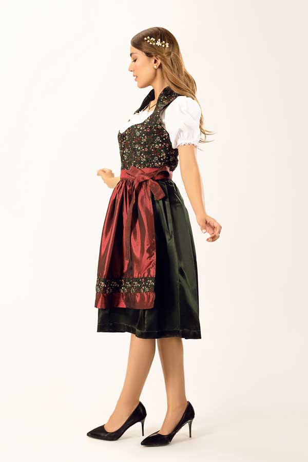 Aloisia Bavarian Green Dirndl - Image 3