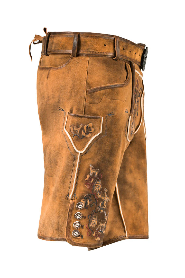 Authentic Lederhosen Bavarian Mens Attire Oktoberfest Outfit Sets - Image 4