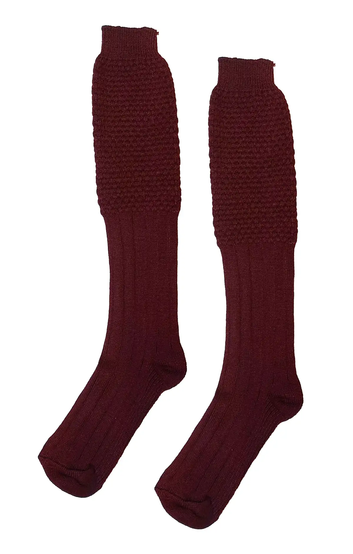 Authentic Lederhosen Socks in Dull Mahroon