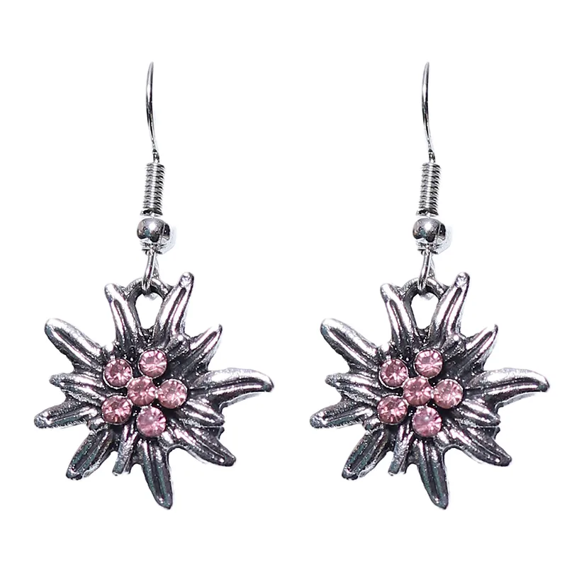 Bavaria Blossom - Pink Crystal Jewelry Set - Image 3