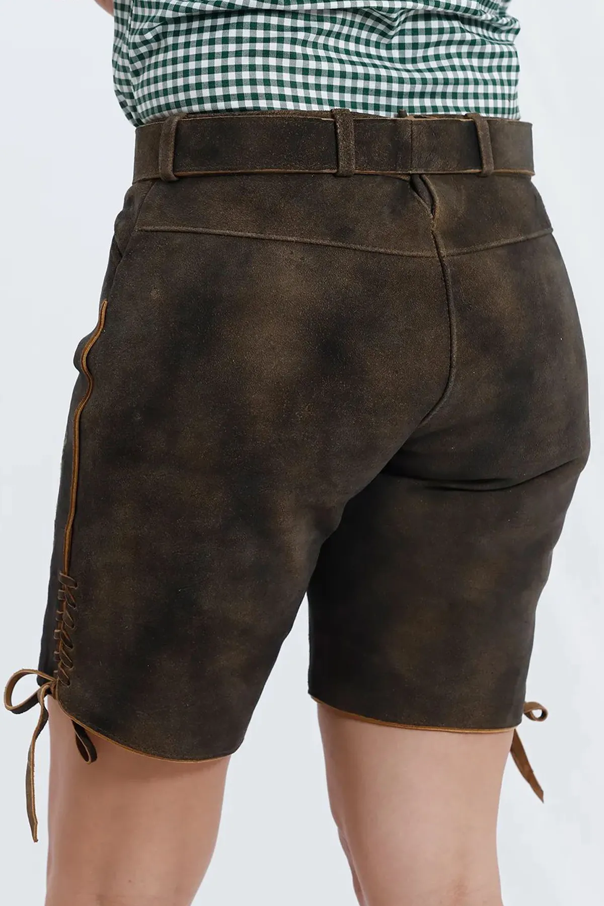 Bavarian Beauty - Female Lederhosen with Majestic Deer Design - Image 6