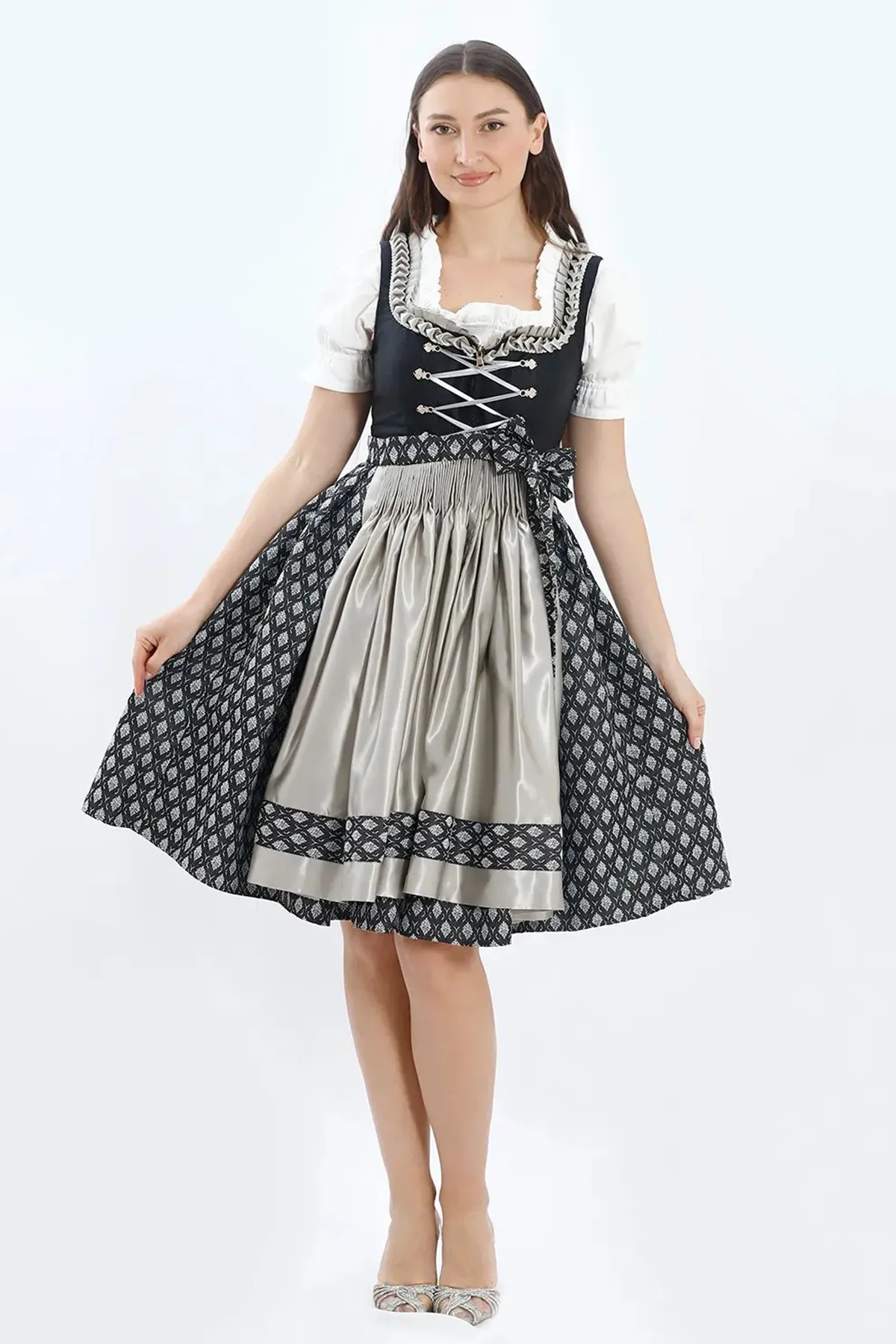 Black Grace Dirndl Dress - Image 4