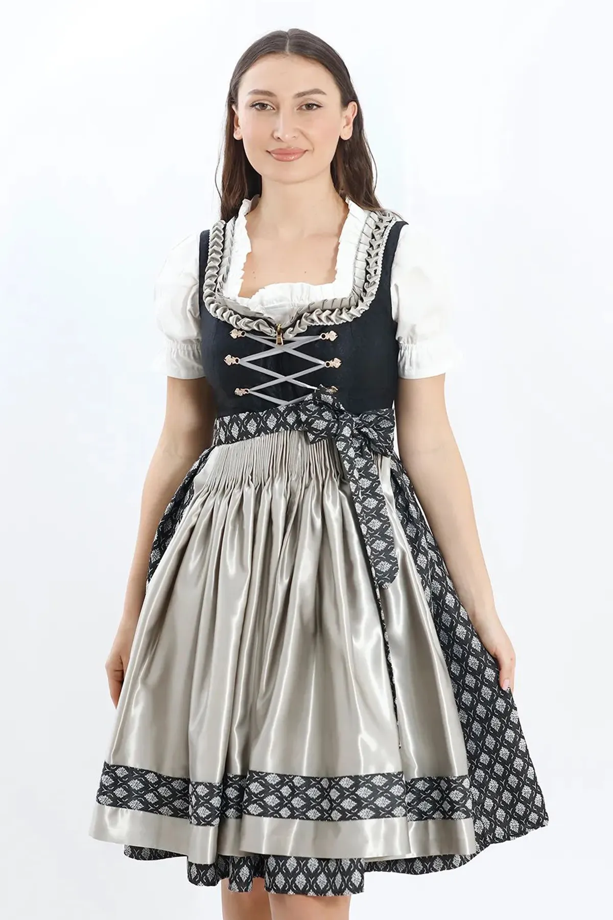 Black Grace Dirndl Dress - Image 5