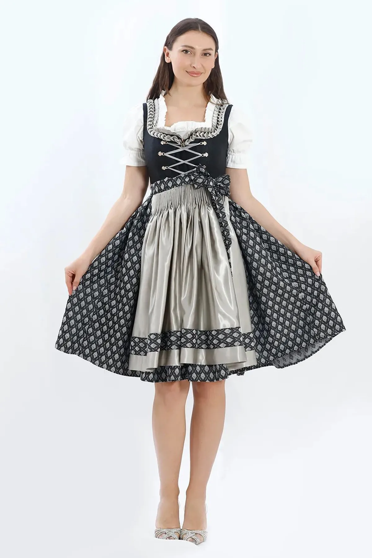 Black Grace Dirndl Dress - Image 6