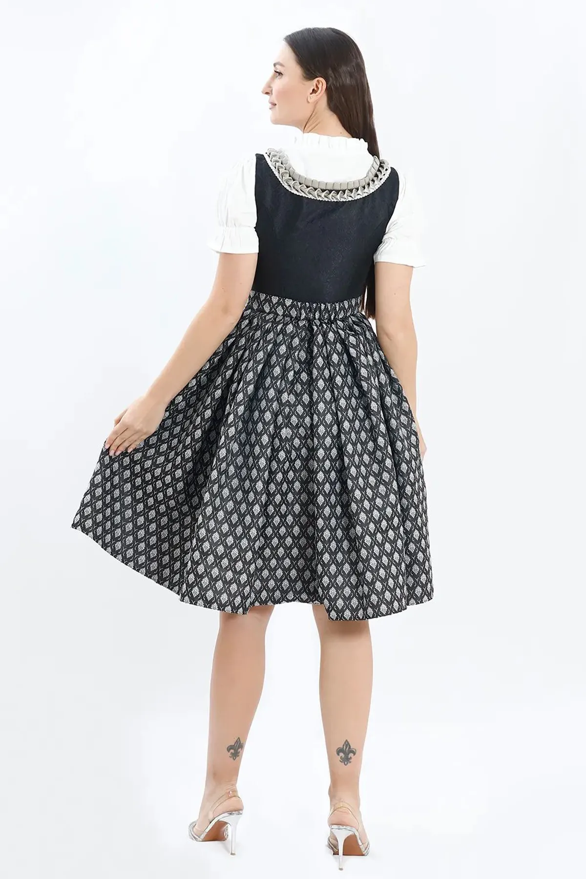 Black Grace Dirndl Dress - Image 7