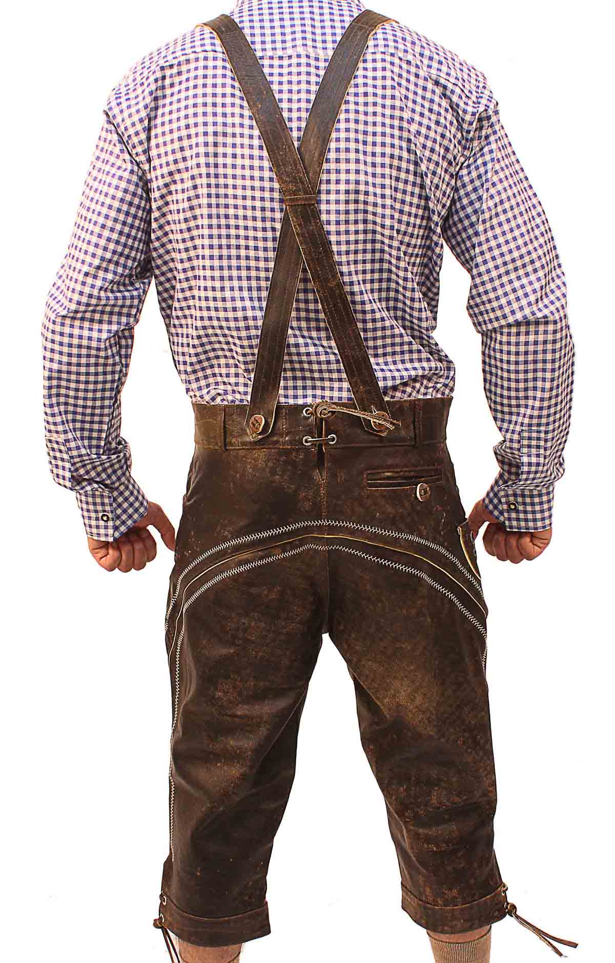 Bundhosen Knee Length Trousers Wild Brown - Image 5