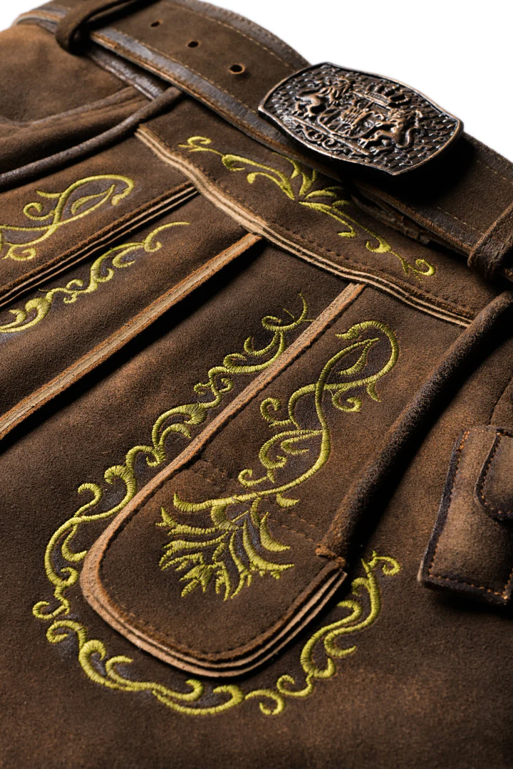 Comfortable Bavarian Lederhosen Vintage Classic - Image 7