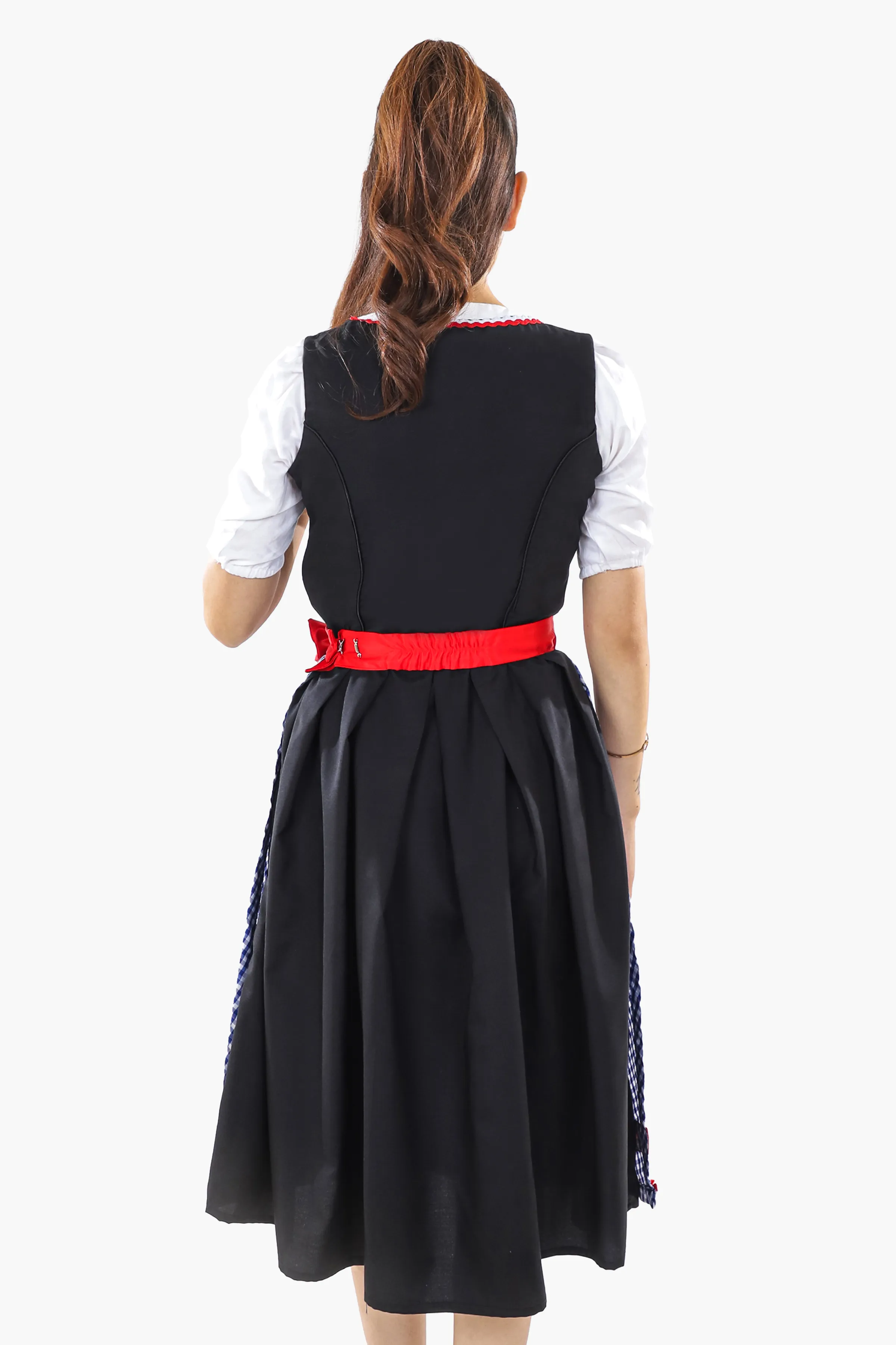 Denim Blue Midi German Dirndl - Image 7