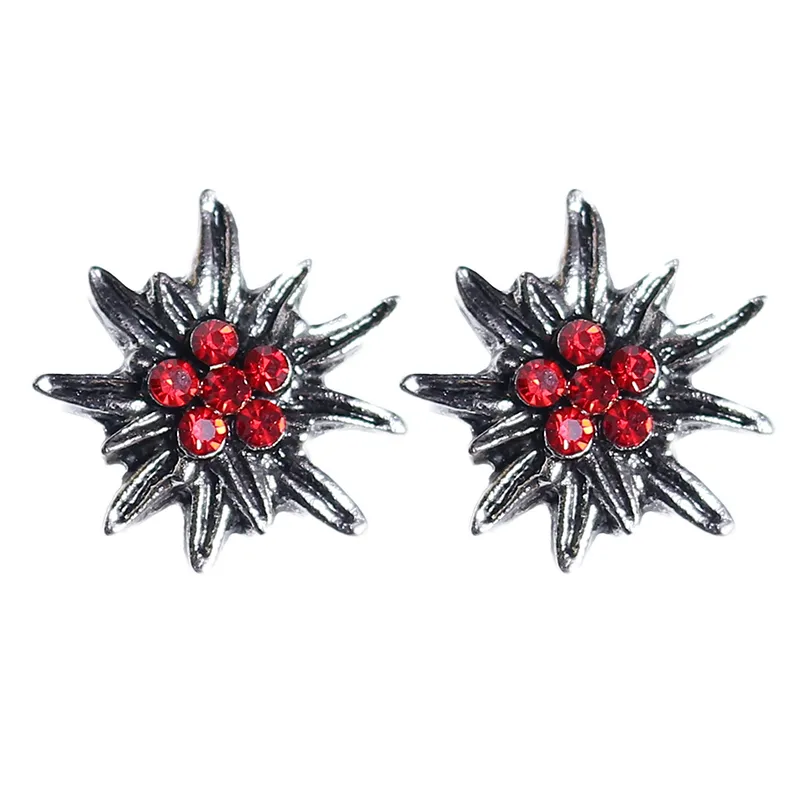 Edelweiss Blush Heart - Bavarian Heritage Jewelry - Image 3