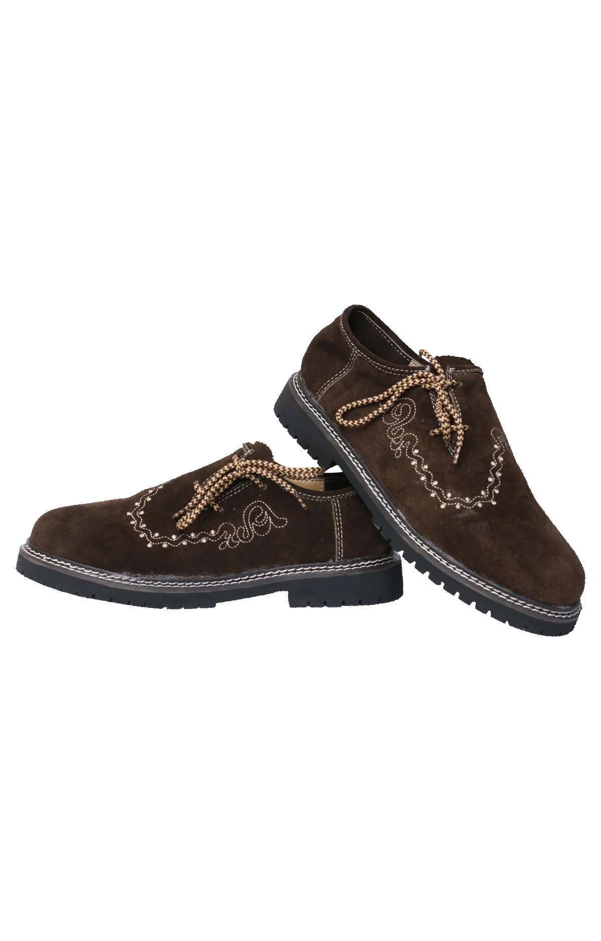 Genuine Bavarian Lederhosen for Men Hazelnut Brown Set - Image 7