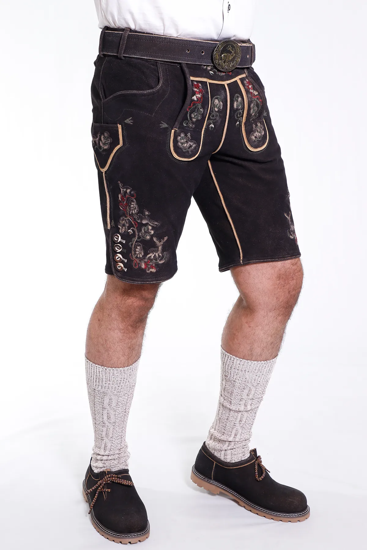 Handcrafted Vintage German Premium Lederhosen - Image 3