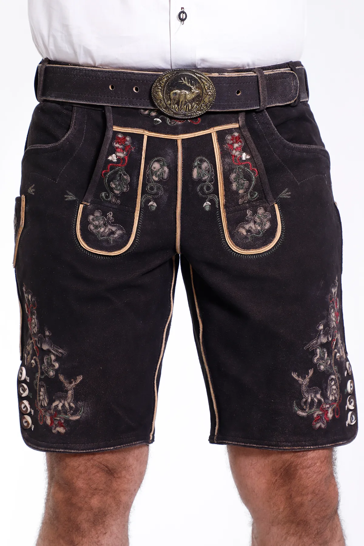 Handcrafted Vintage German Premium Lederhosen Oktoberfest Outfit Sets - Image 2
