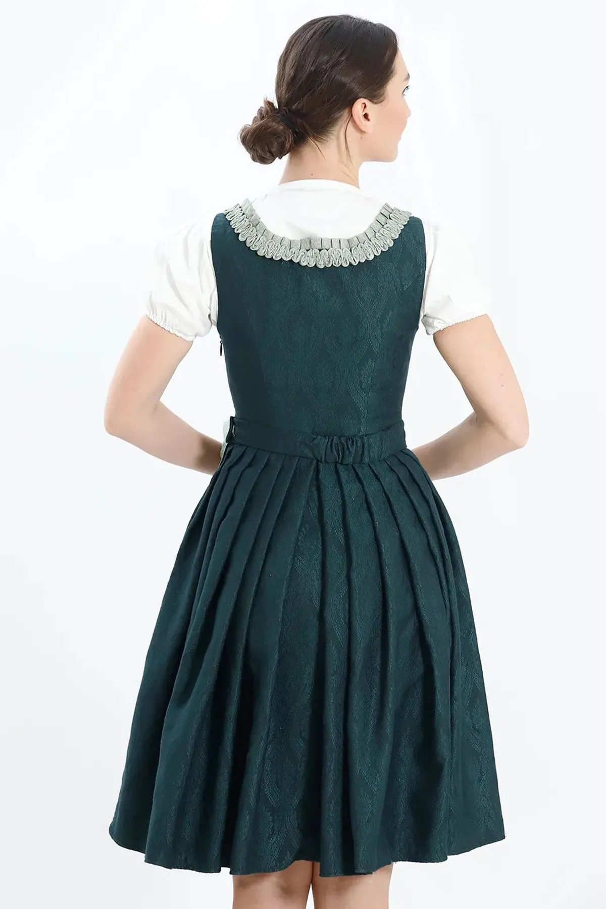 Luxury Meadow Green Dirndl - Image 6