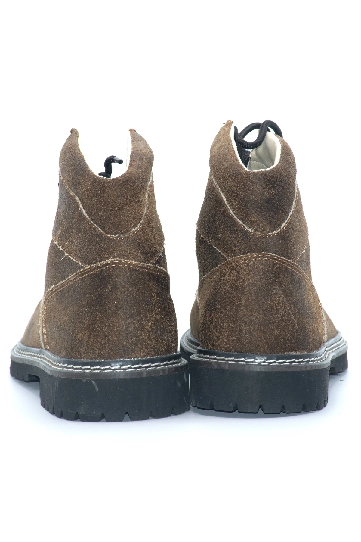 Men's Lederhosen Shoes Deep Mocha Brown - Image 4