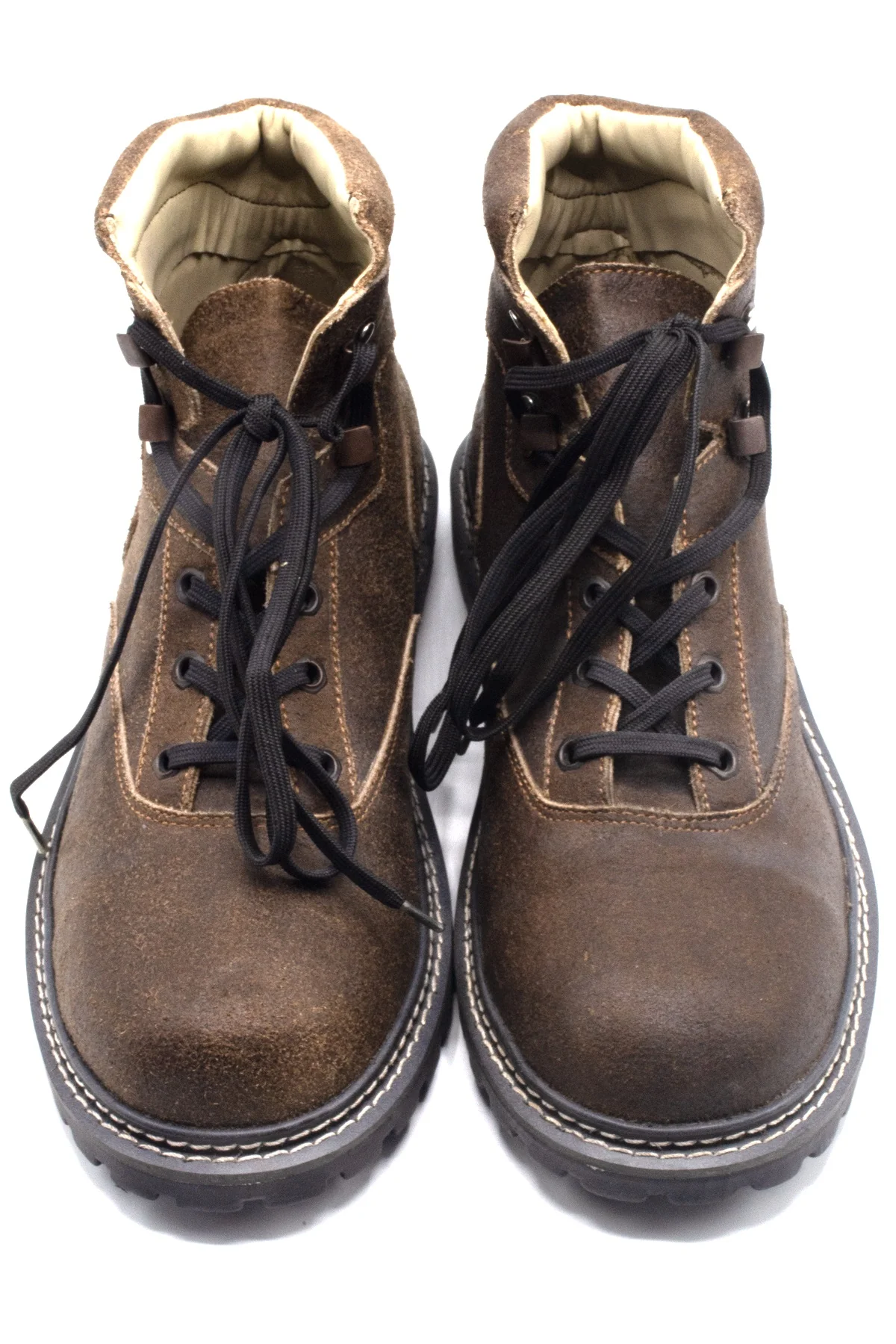 Men's Lederhosen Shoes Deep Mocha Brown - Image 5