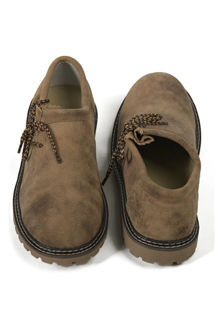 Smoke Brown Lederhosen Mens Attire Set - Image 8