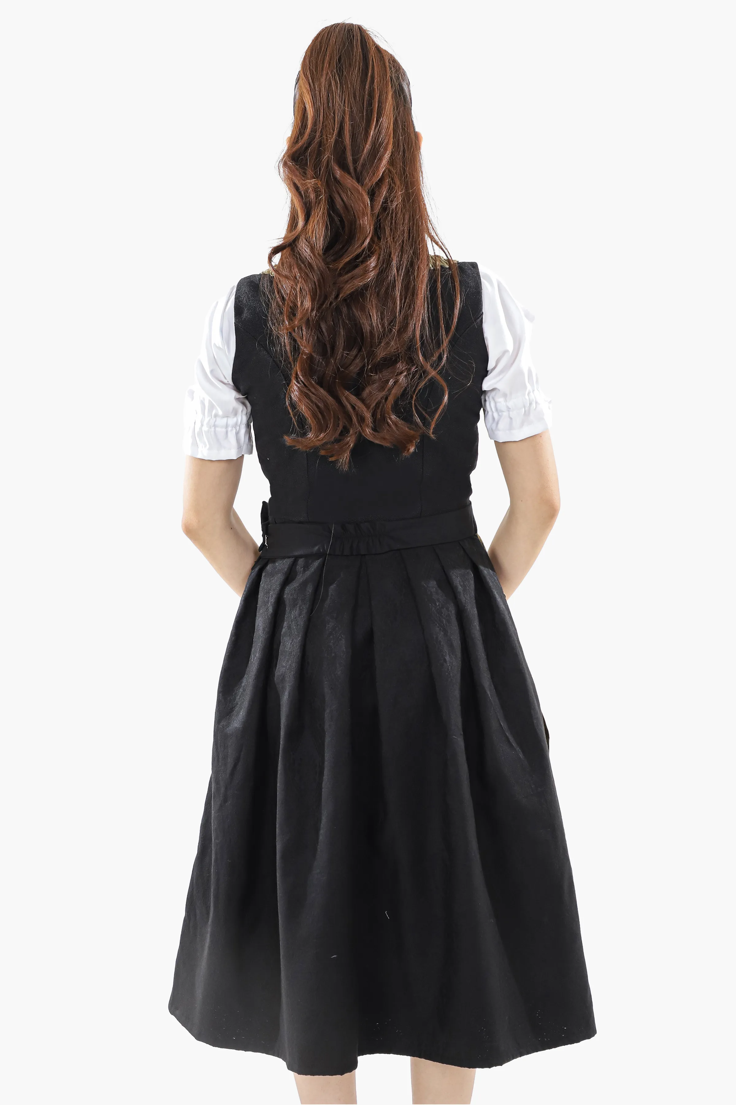Sophisticated Black Dirndl Classic German Attire - Image 7