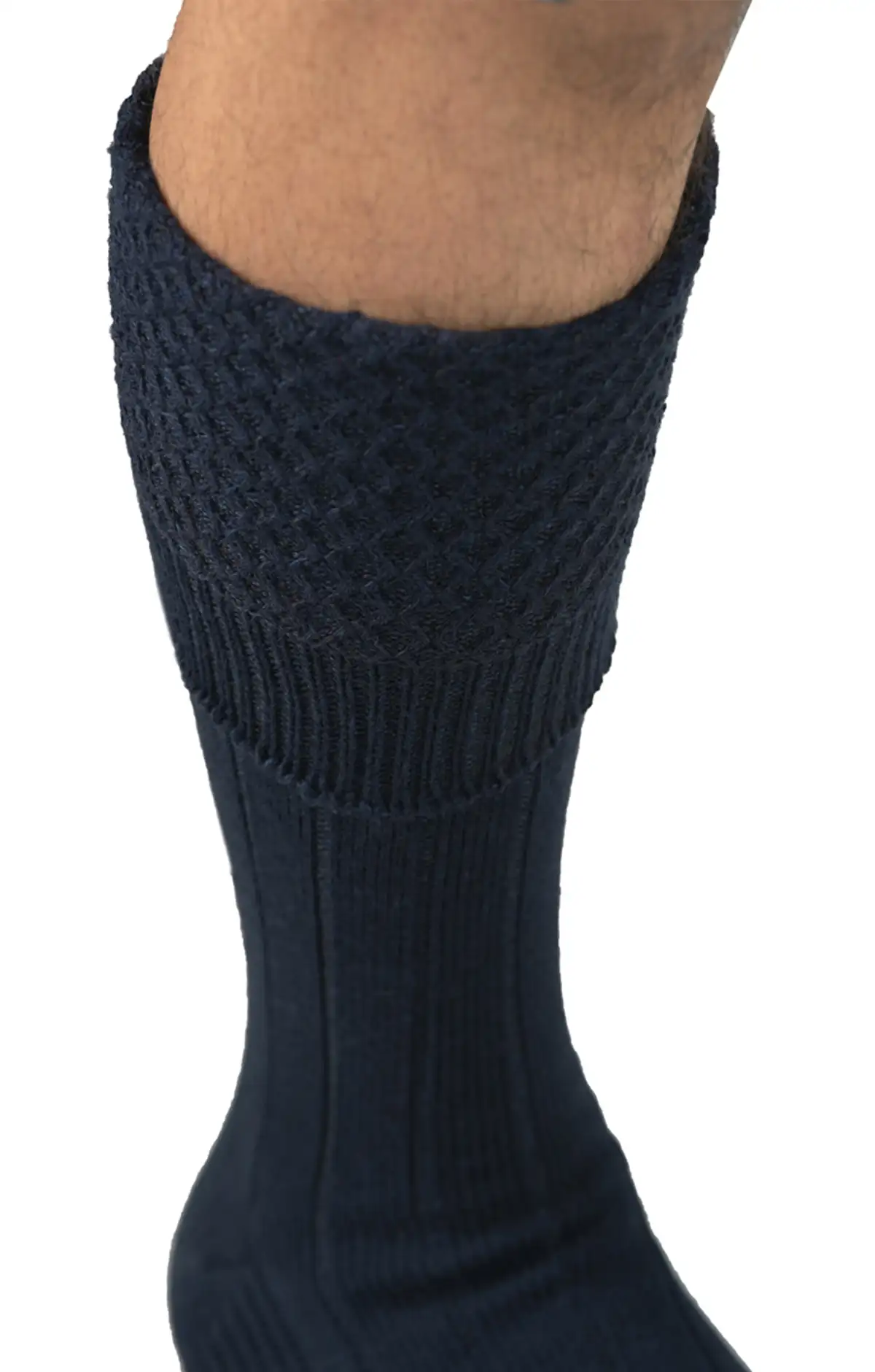 Stylish Bavarian Blue Lederhosen Socks - Image 2