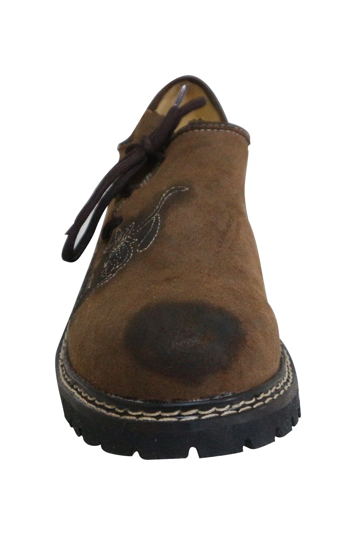 Trachten Lederhosen Shoes for Men Brown - Image 3
