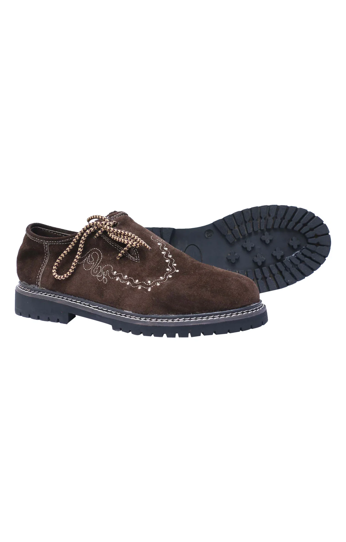 Traditional Lederhosen Shoes Dark Brown - Image 3