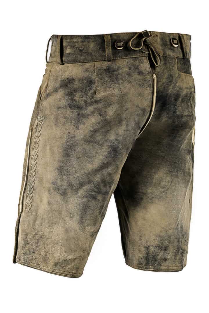 Lederhosen Men Vintage Gray - Image 6