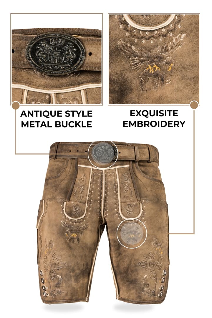 Trendy Trachten Classic German Lederhosen Style - Image 4
