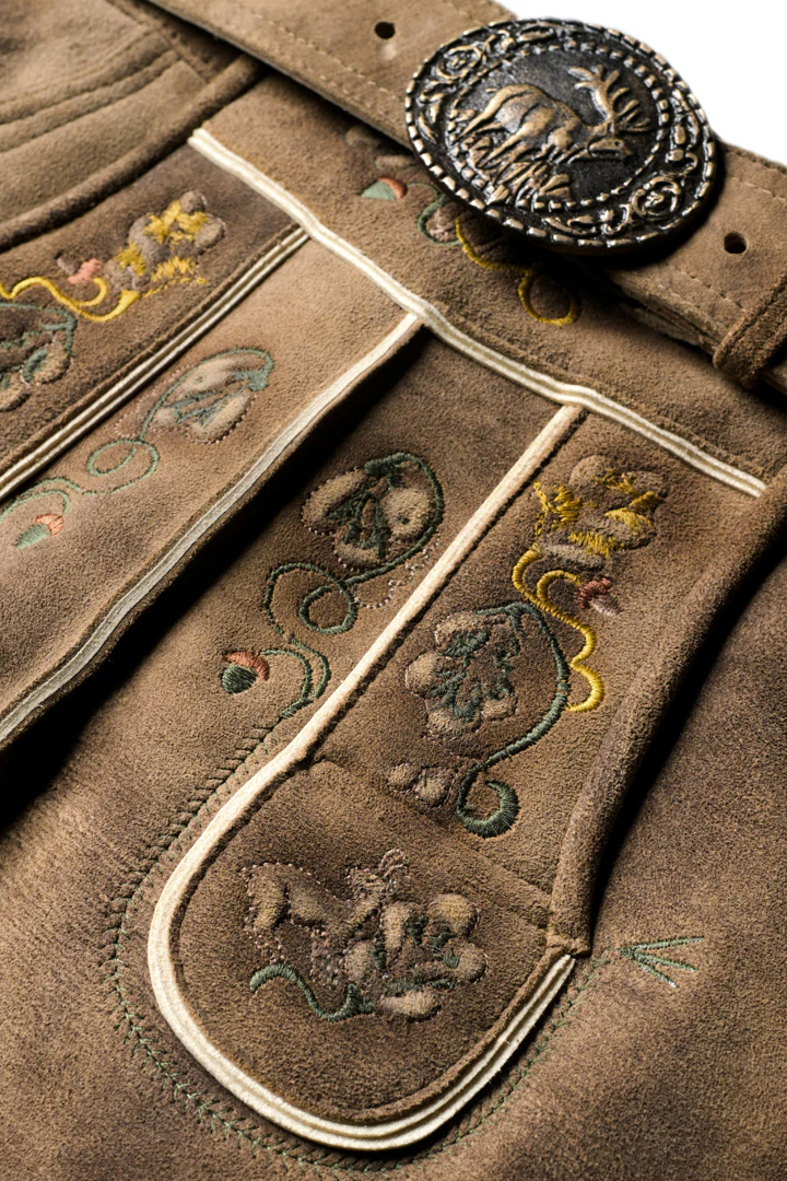 Vintage Attire German Mens Fashion Lederhosen - Image 6