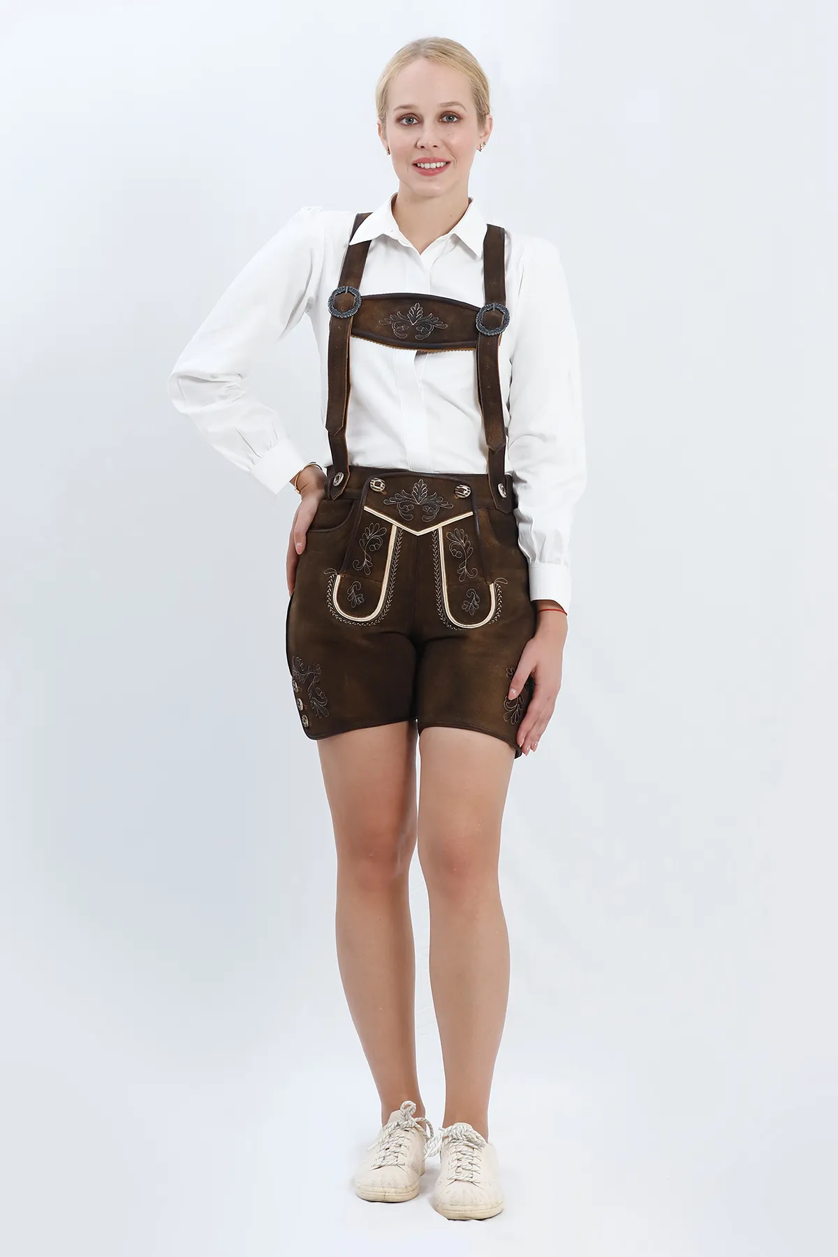 Women Oktoberfest Shirt Delicate White - Image 4